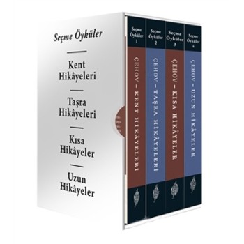 Anton Çehov Seçme Öyküler (4 Kitap Takım)