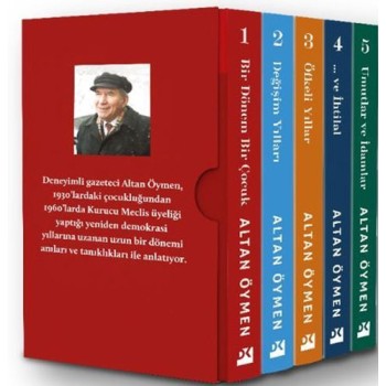 Altan Öymen Anılı Kitaplar Dizisi Seti