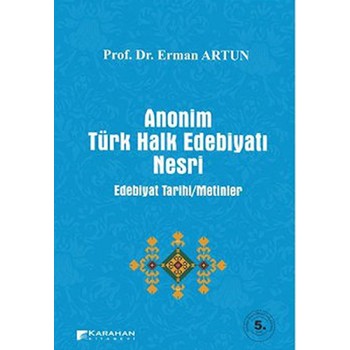 Anonim Türk Halk Edebiyatı Nesri