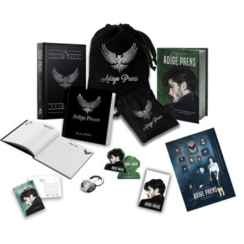 Adige Prens (Ciltli - Kadife Kese Set)