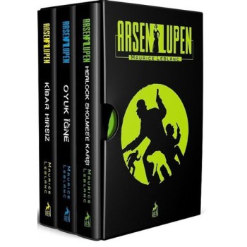 Arsen Lupen Seti (3 Kitap Takım)
