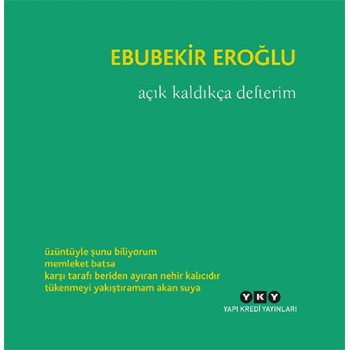 Açık Kaldıkça Defterim